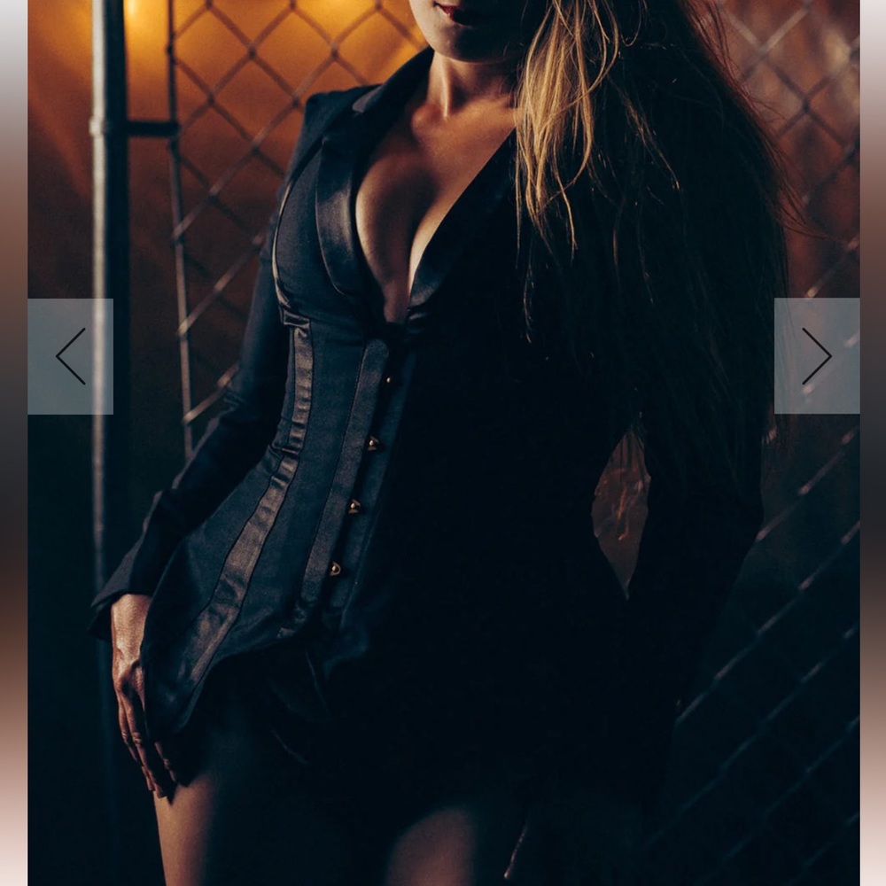 Sexy Tuxedo Corset Jacket Tailcoat ๐ค - Picture 4 of 4